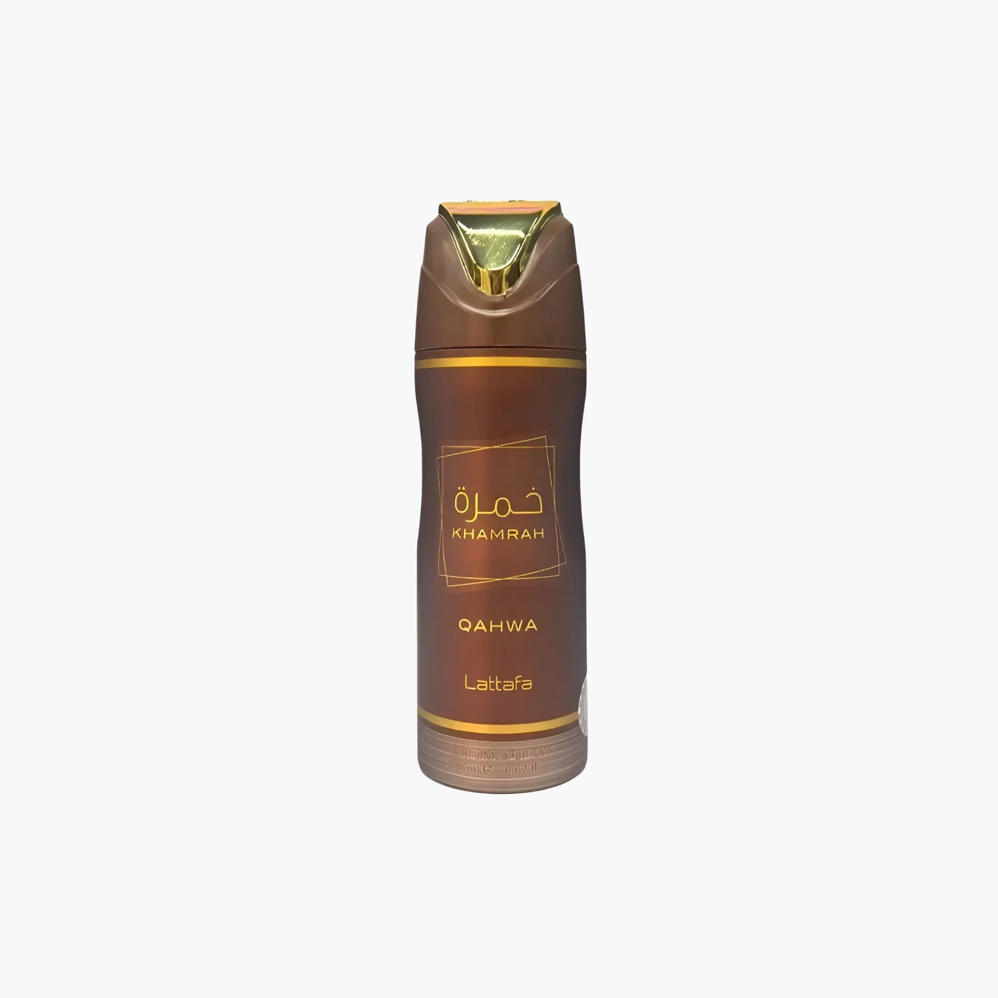 Desodorante Lattafa Khamrah Qahwa Perfumed Spray 200 Ml Hombre - Cafe