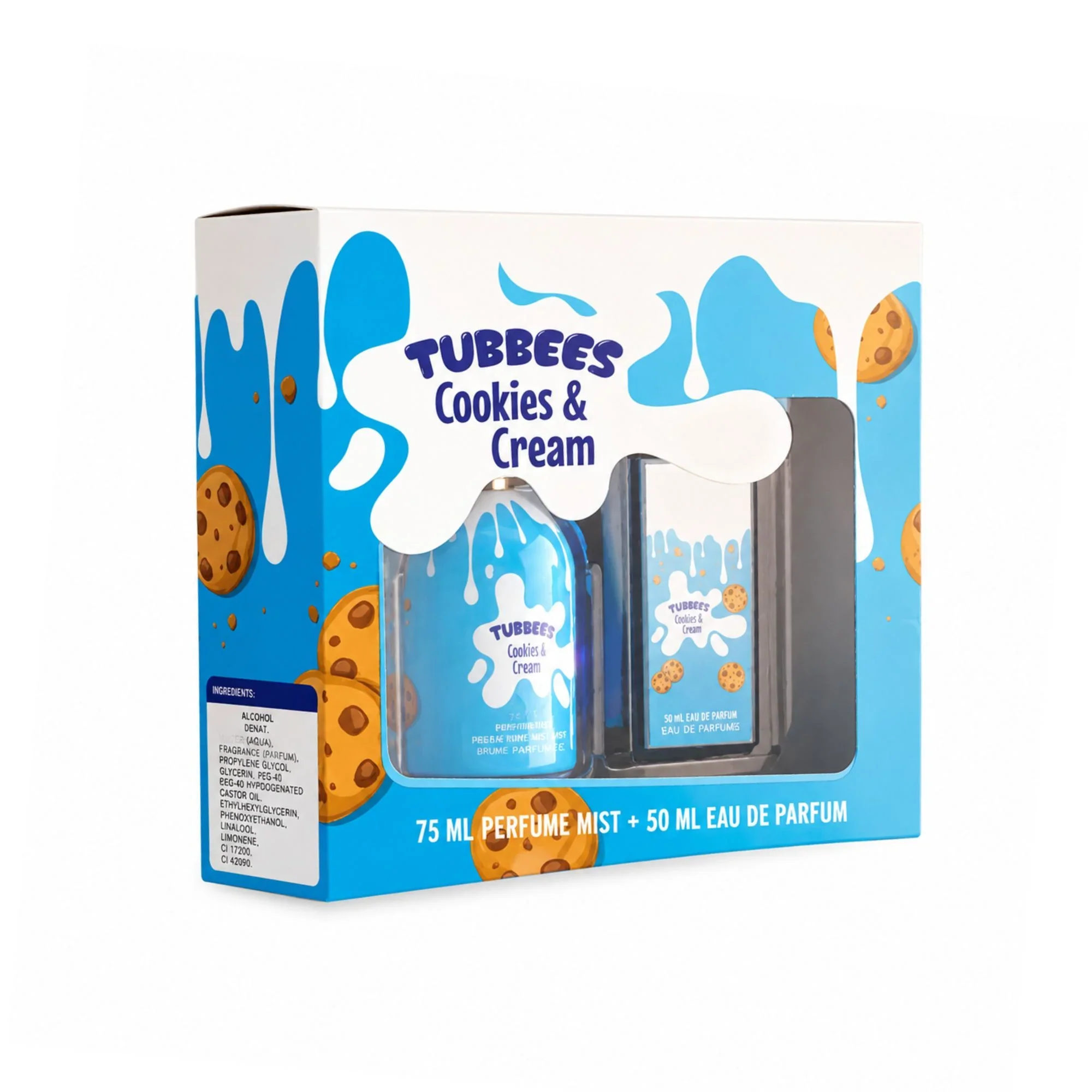 Estuche Tubbees Cookies And Cream 75Ml Perfume Mist + 50Ml Edp Unisex