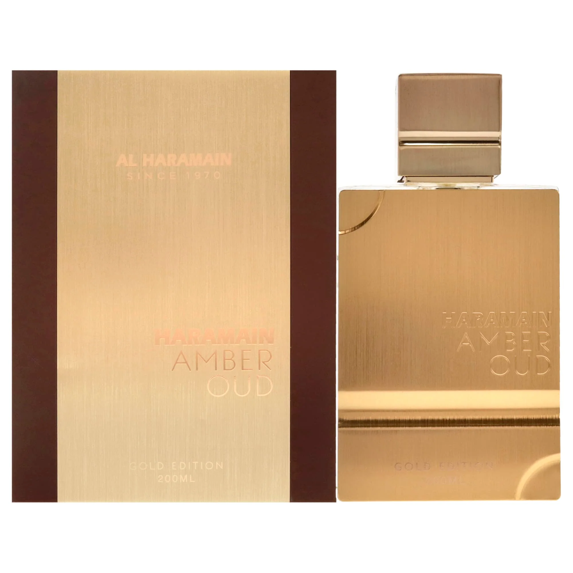 Perfume Al Haramain Amber Oud Gold Edp 200ml Unisex - (Version XL) 200ml