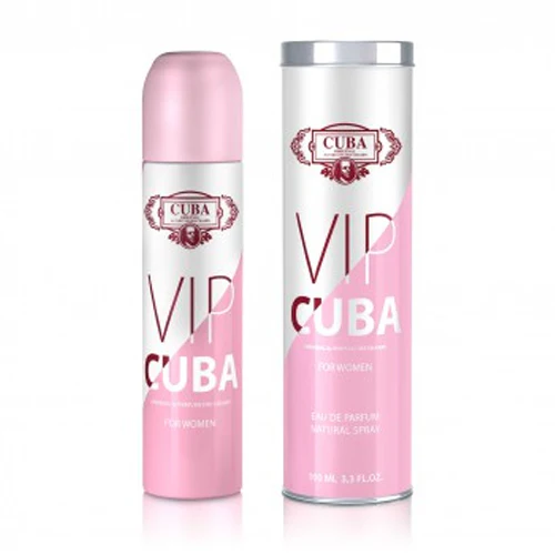 Perfume Cuba Vip Edp 100ml Mujer (Aroma Como 212 Vip Rose  )