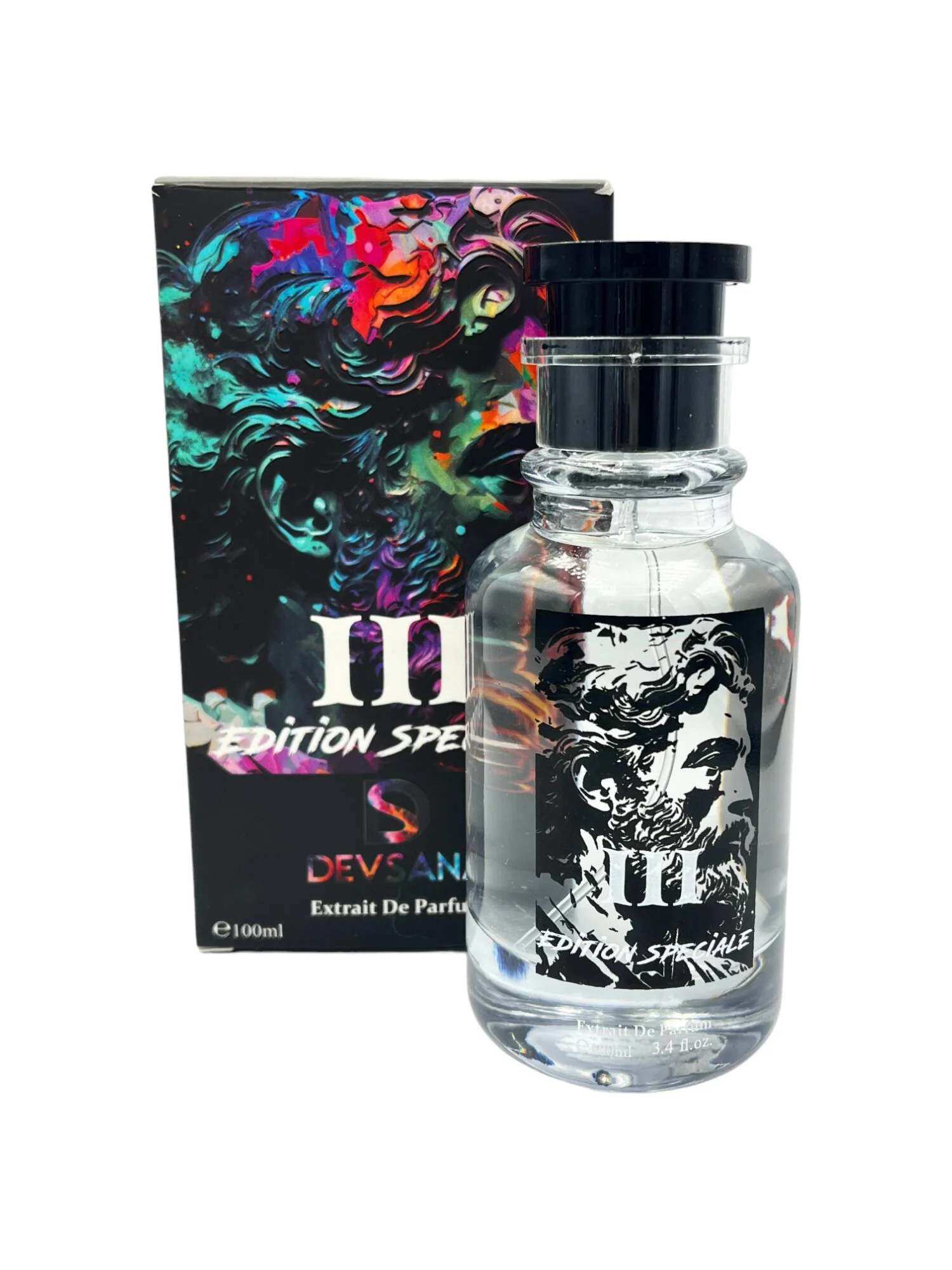 Perfume Devsana Iii 100 Ml Extrait Hombre  Blue Moon Ginger Dash