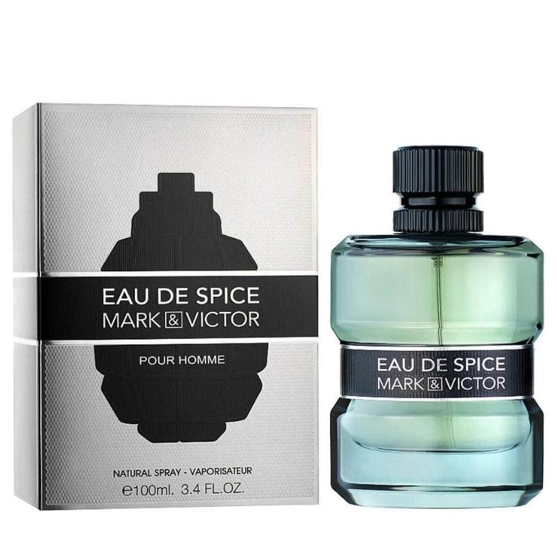 Perfume Fragrance World Eau De Spice Mark & Victor Edp 100ml Hombre - Spicebomb