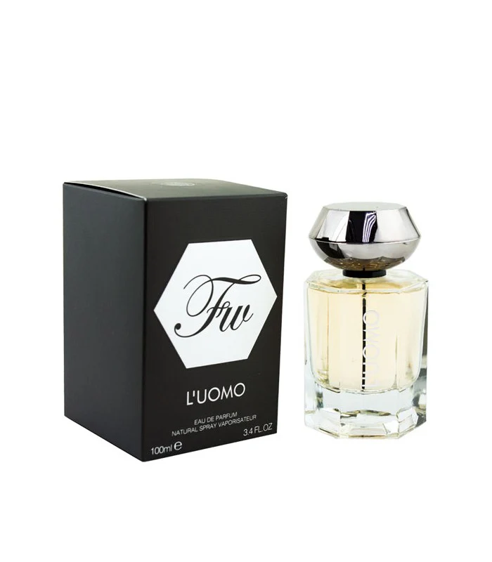 Perfume Fragrance World Fw Edp 100ml Hombre - Inspirado En L Homme (Gris)