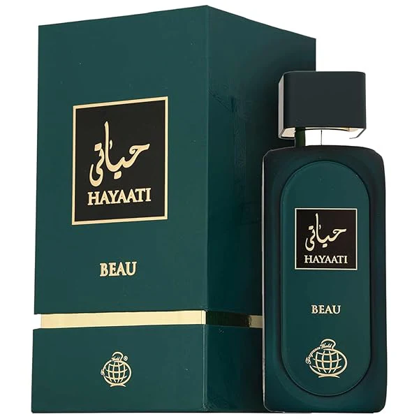 Perfume Fragrance World Hayaati Beau Edp 100 Ml Hombre(Le Beau )