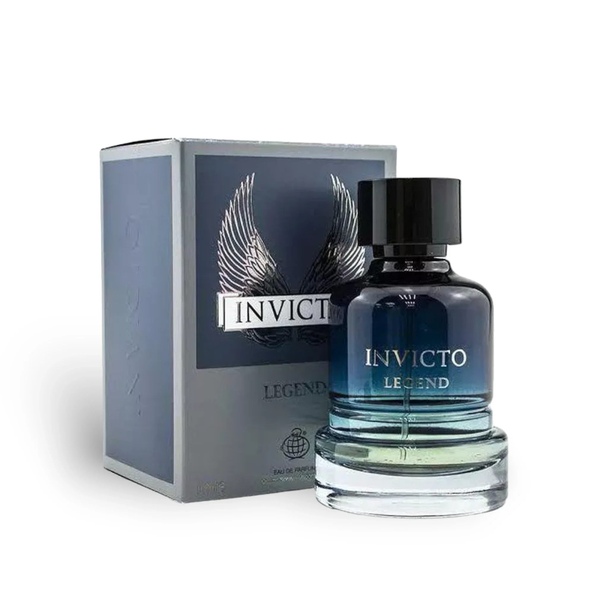 Perfume Fragrance World Invicto Legend EDP 100 ml Hombre - Inspirado En Invictus Legend