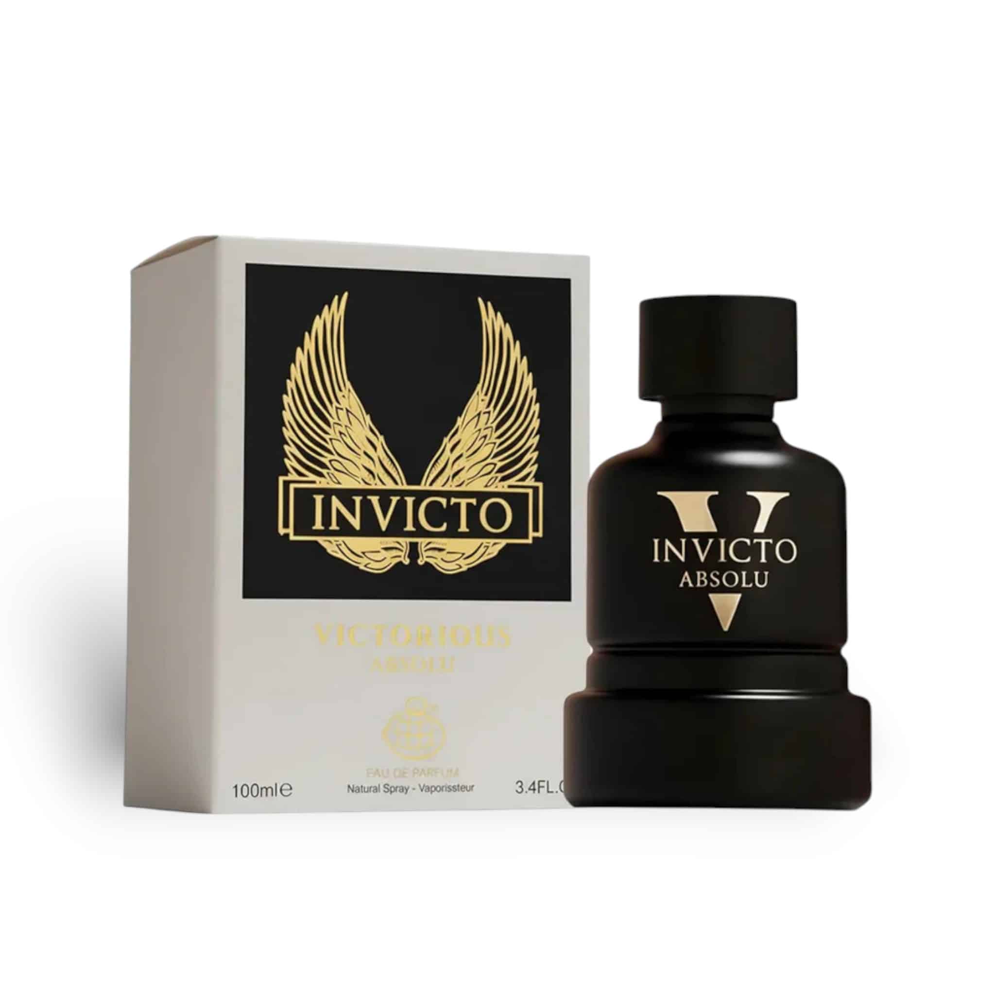 Perfume Fragrance World Invicto Victorious Absolu EDP 100 ml Hombre
