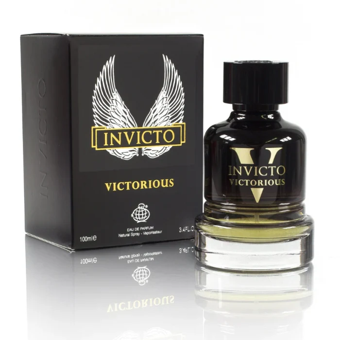 Perfume Fragrance World Invicto Victorious Edp 100 Ml Hombre (Invictus Victory Elixir)