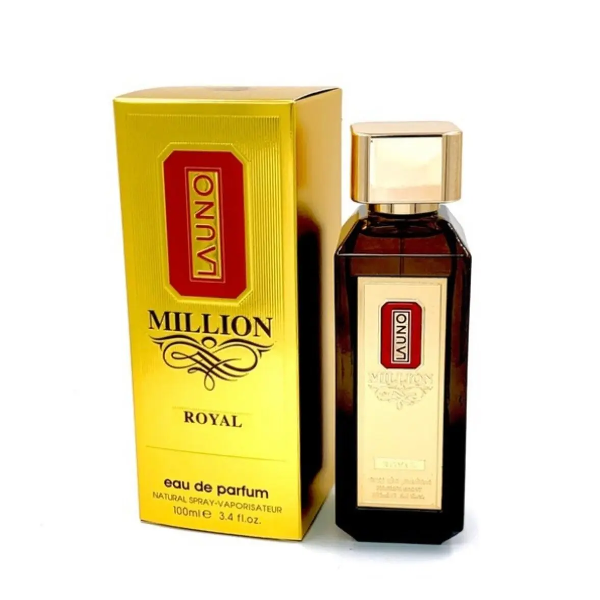 Perfume Fragrance World La Uno Million Royal Edp 100ml -Inspirado En One Million Royal