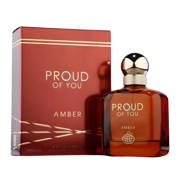 Perfume Fragrance World Proud Of You Amber Edp 100Ml Unisex - Inspirado En Stronger With You Amber