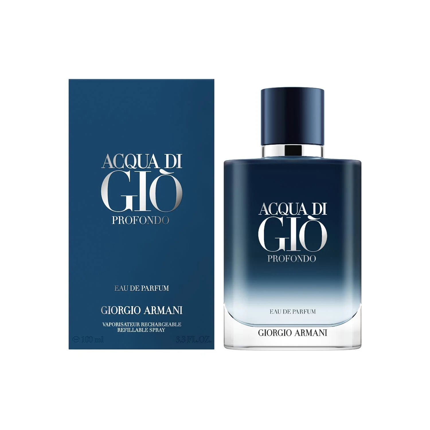 Perfume Giorgio Armani Acqua Di Gio Profondo Edp 100 ML Recargable Hombre