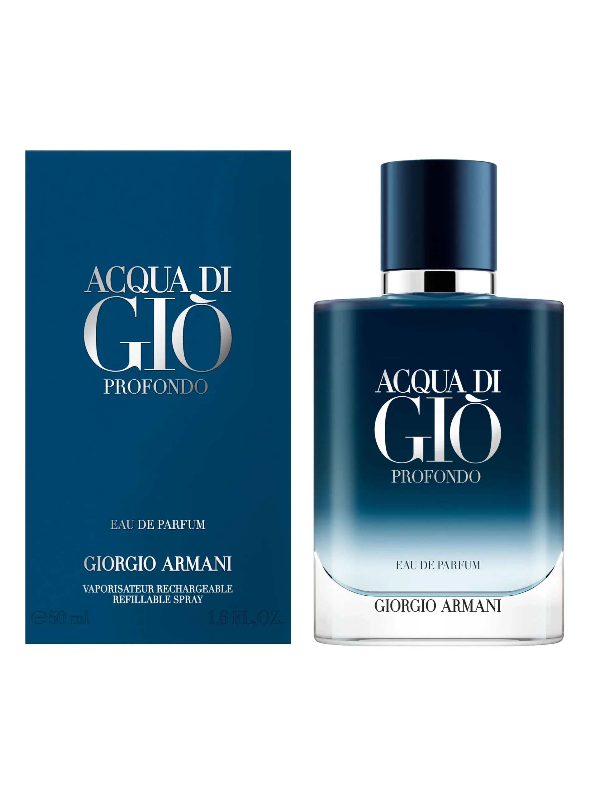 Perfume Giorgio Armani Acqua Di Gio Profondo Edp 50ml Hombre Recargable
