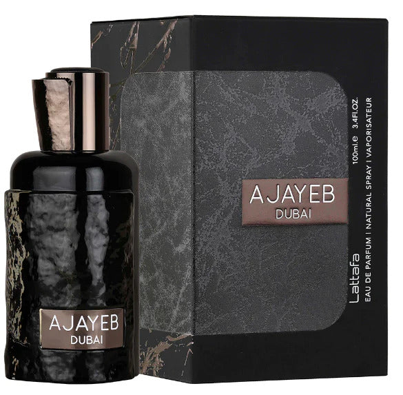 Perfume Lattafa Ajayeb Dubai Edp 100 Ml Unisex - Man In Black