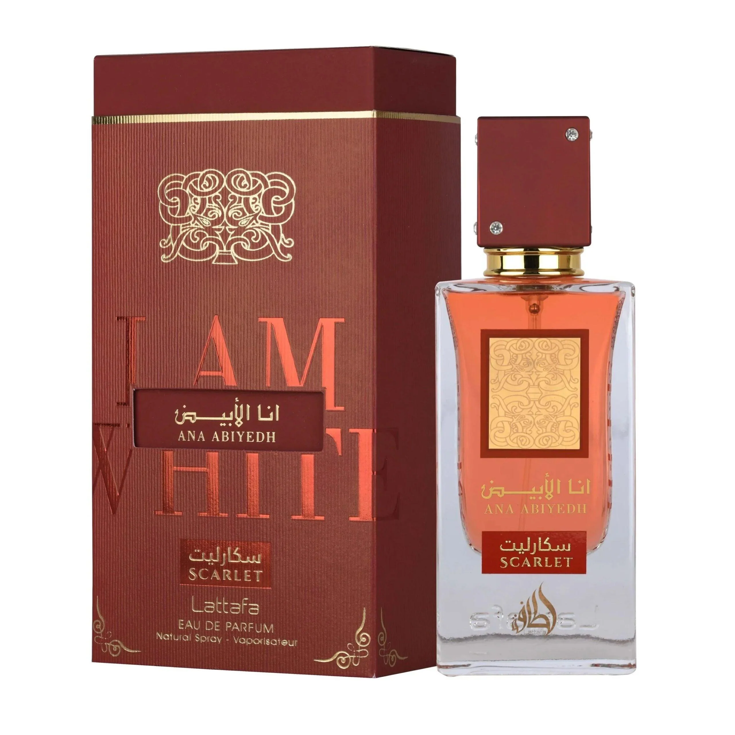 Perfume Lattafa Ana Abiyedh Scarlet Edp 60 Ml Mujer