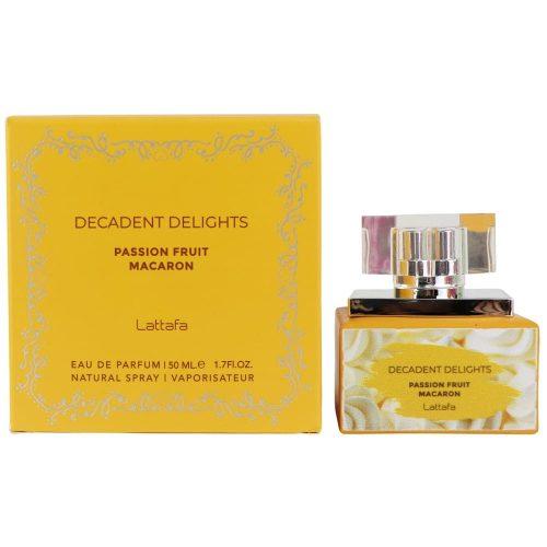 Perfume Lattafa Decandent Delight Passion Fruit Macaron EDP 50 ml Mujer