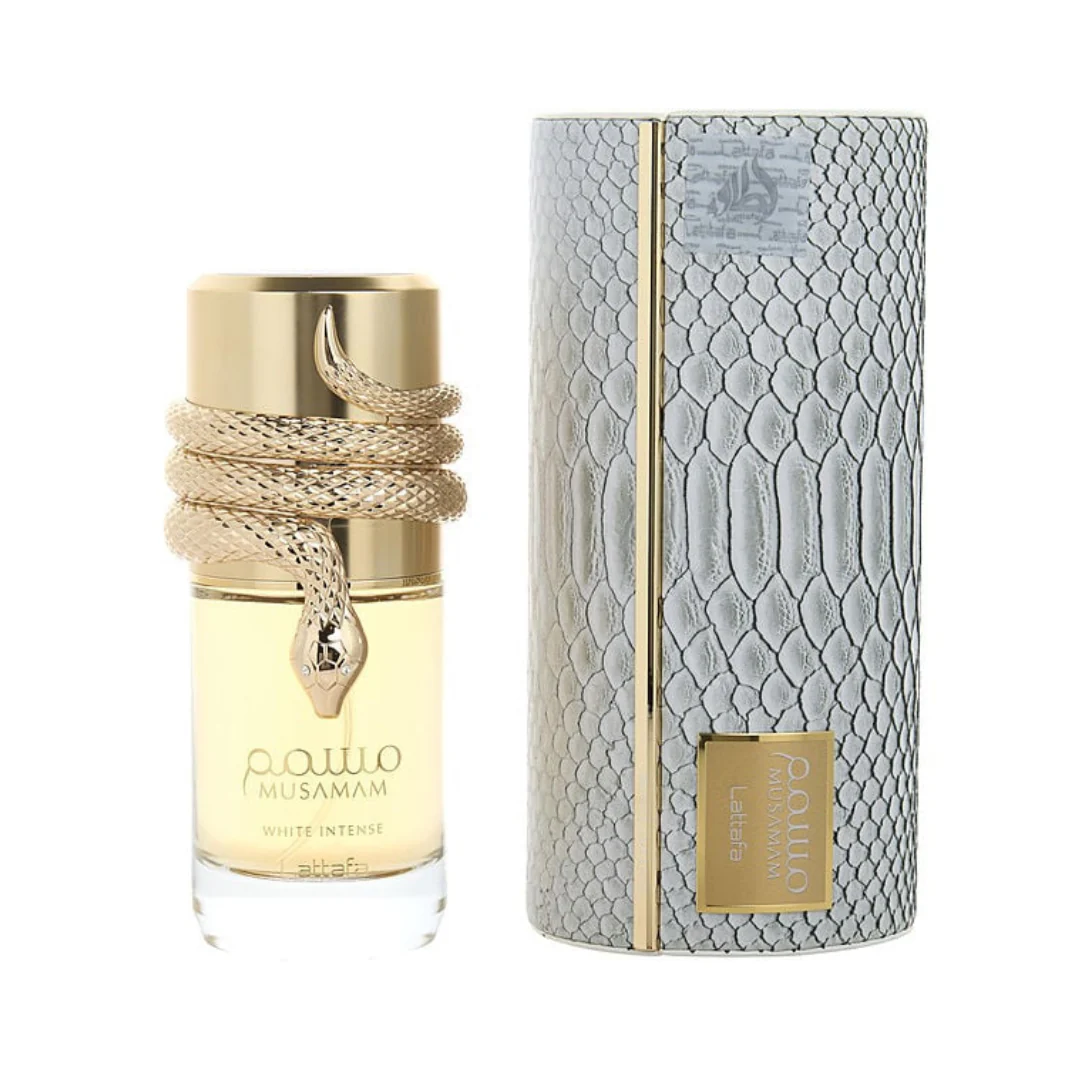 Perfume Lattafa Musamam White Intense Edp 100ml Unisex - Blanco Intense-