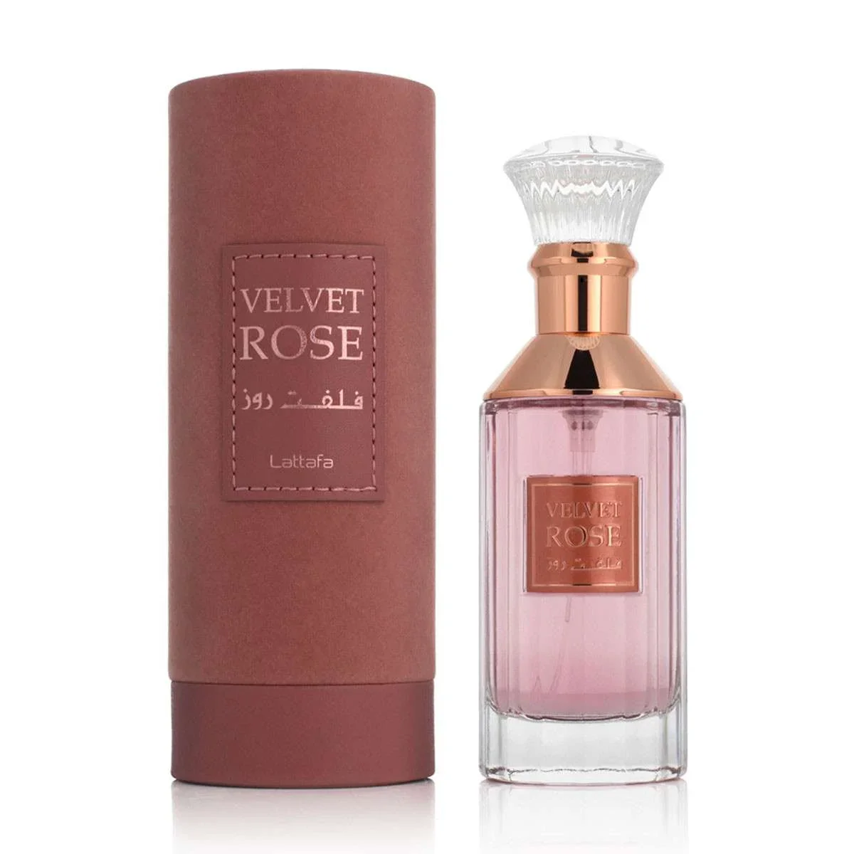 Perfume Lattafa Velvet Rose Edp 100ML Unisex (Aroma Como a Privé Rose d'Arabie )