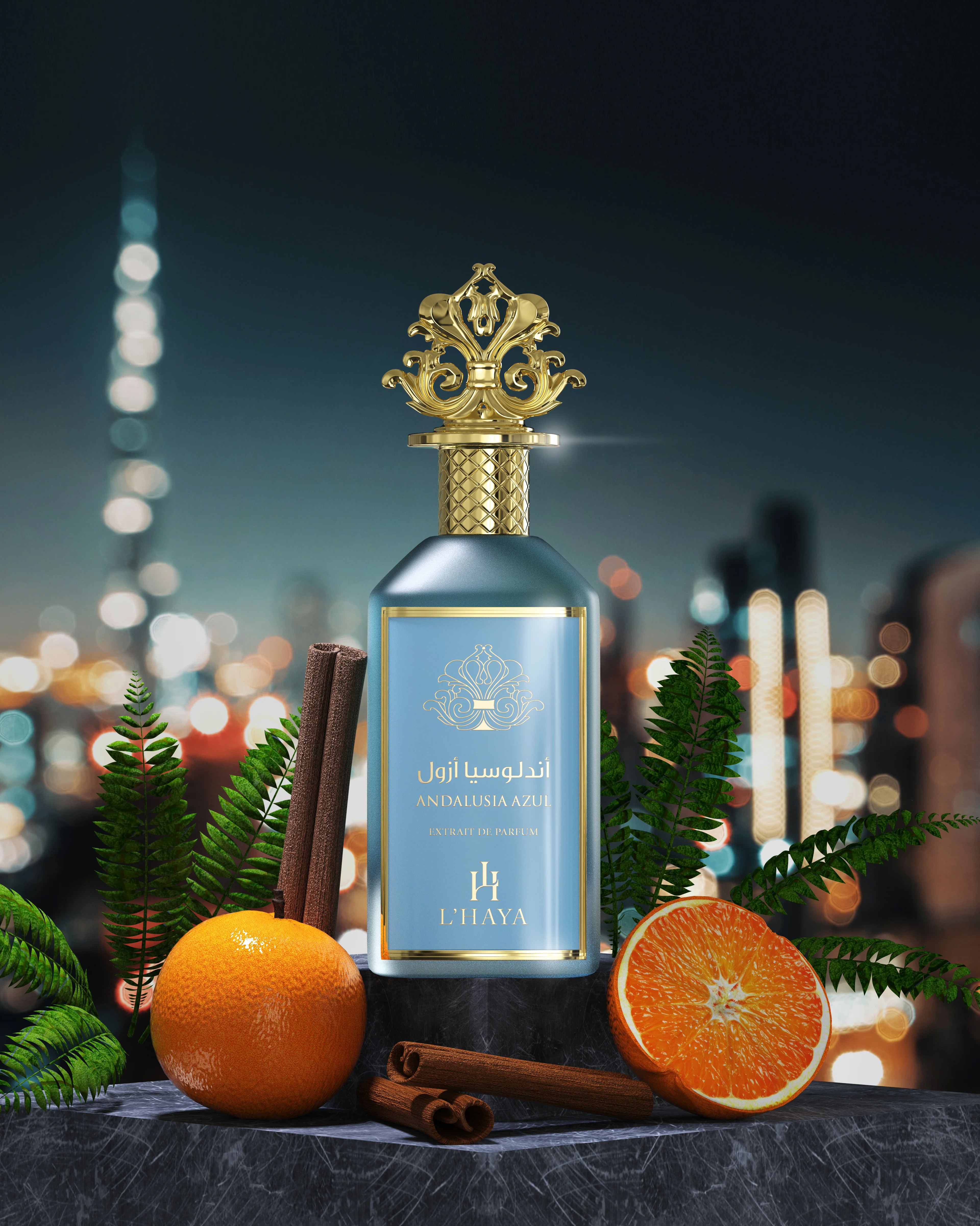 Perfume Lhaya Andalusia Azul Extrait De Parfum 100Ml Unisex - Imagination - Image 2