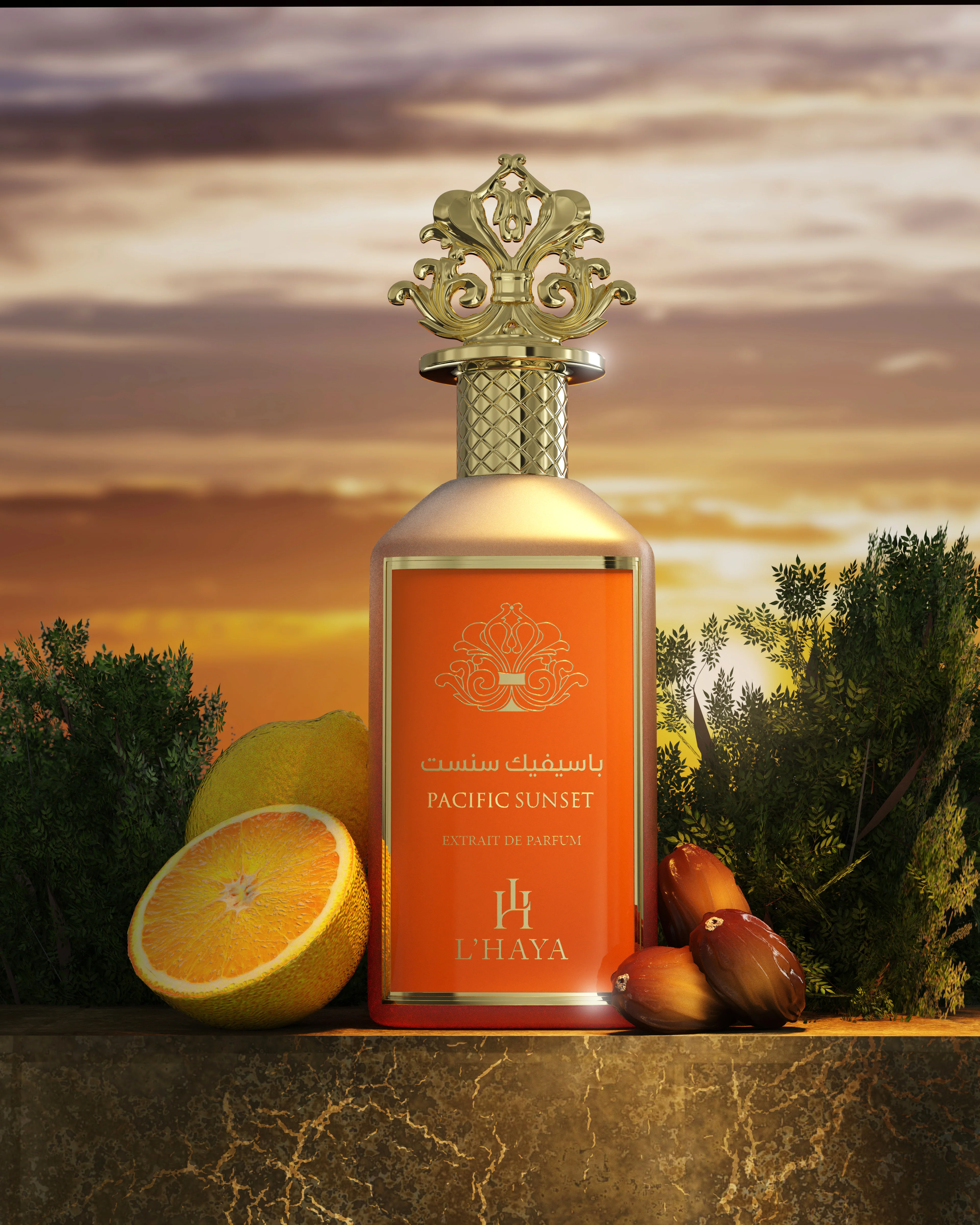 Perfume Lhaya Pacific Sunset Extrait De Parfum 100Ml Unisex - Pacific Chill - Image 3