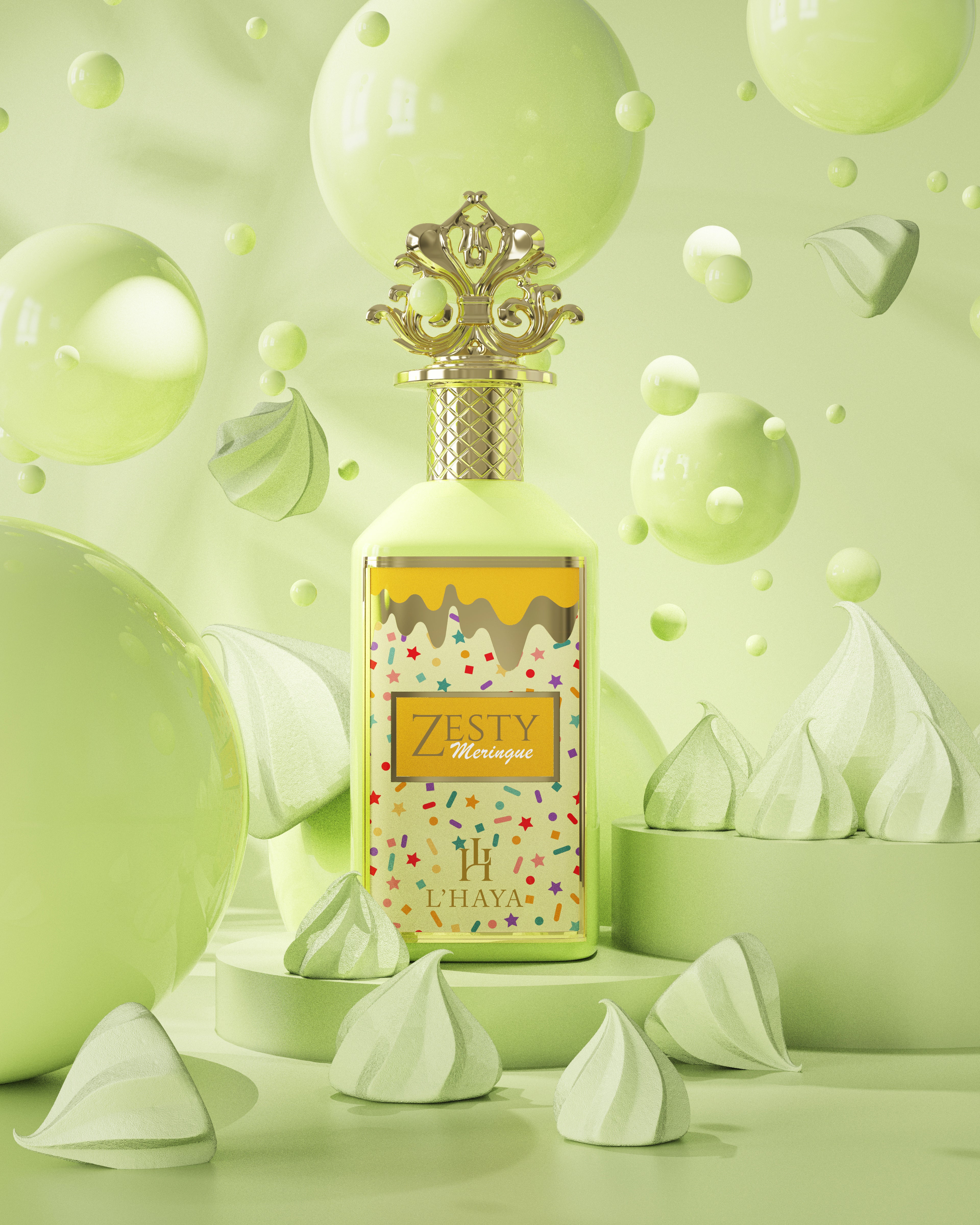 Perfume Lhaya Zesty Meringue Extrait De Parfum 100Ml Unisex - Pie de limón - Image 3