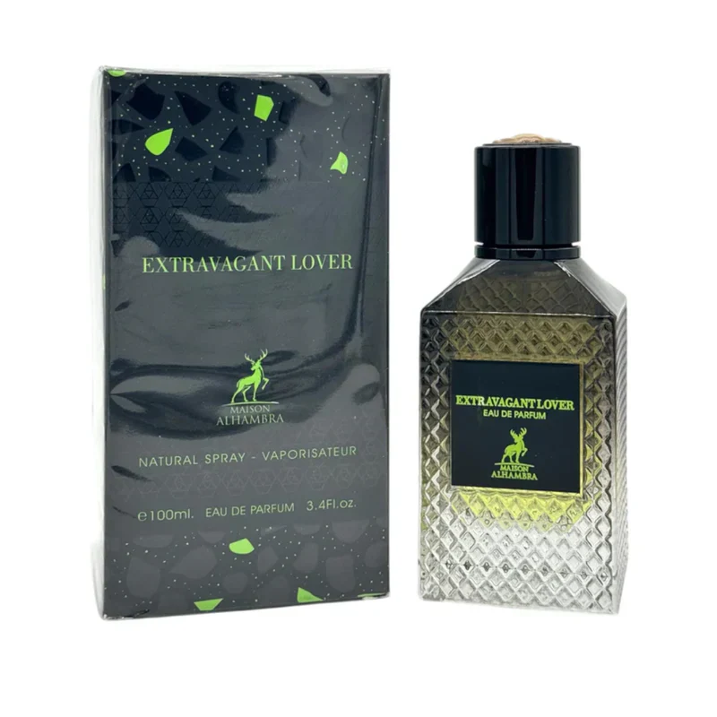 Perfume Maison Alhambra Extravagant Lover EDP 100 ml Unisex Uomo Born in Roma Green Stravaganza