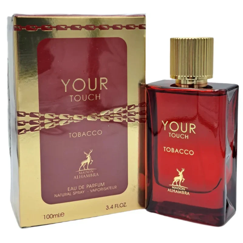 Perfume Maison Alhambra Your Touch Tabaco Edp 100 Ml Hombre (Stronger With You Tobacco)