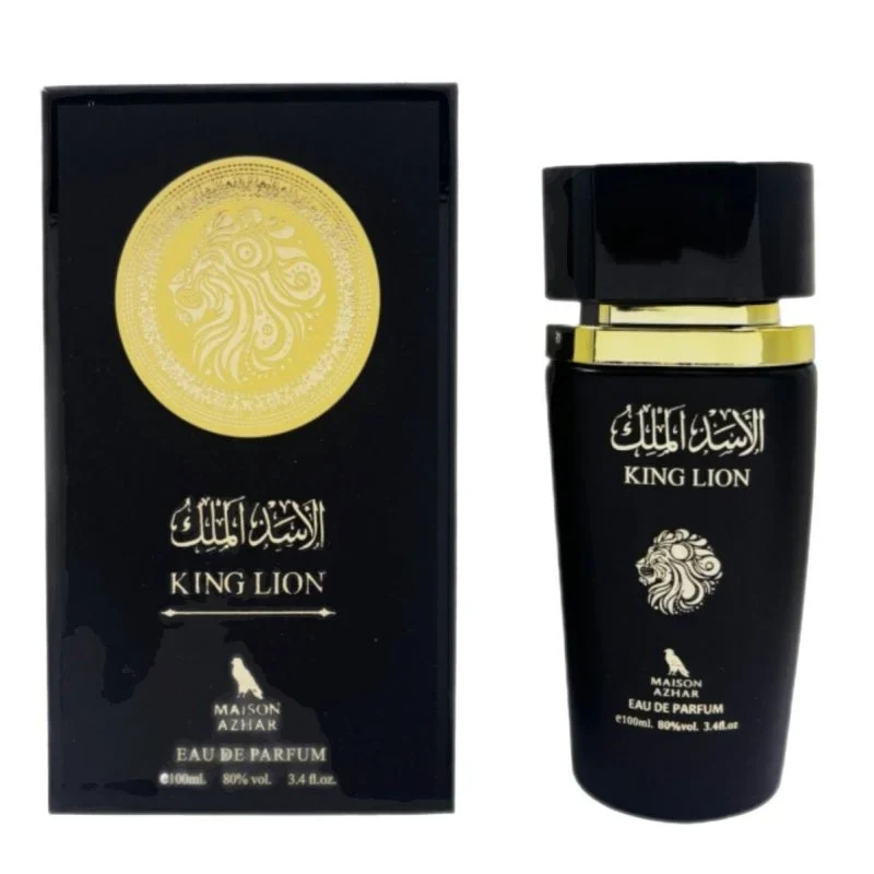 Perfume Maison Azhar King Lion Black Edp 100Ml Hombre (Inspirado En Asad)
