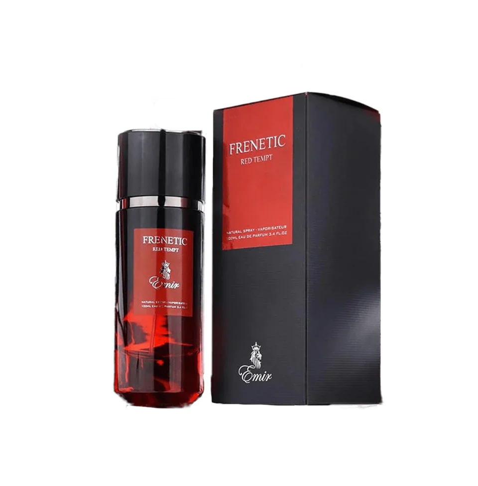 Perfume Paris Corner Emir Frenetic Red Tempt Extrait De Parfum 80 Ml Hombre