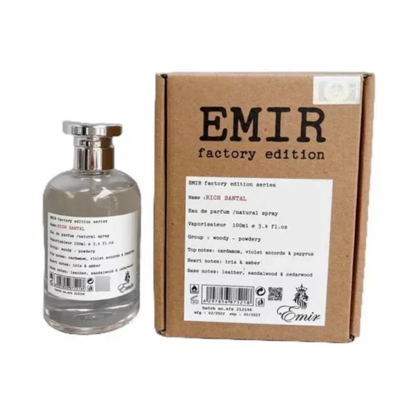 Perfume Paris Corner Rich Santal Emir Factory Edition EDP 100 ml Unisex (Rich Santal 33)