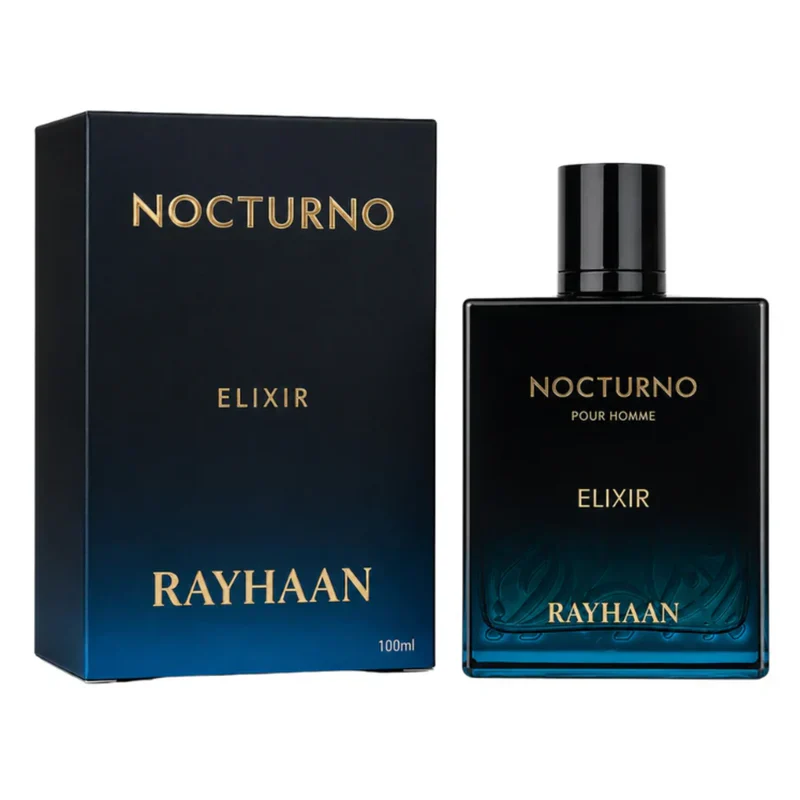 Perfume Rayhaan Nocturno Elixir EDP 100 ML Hombre