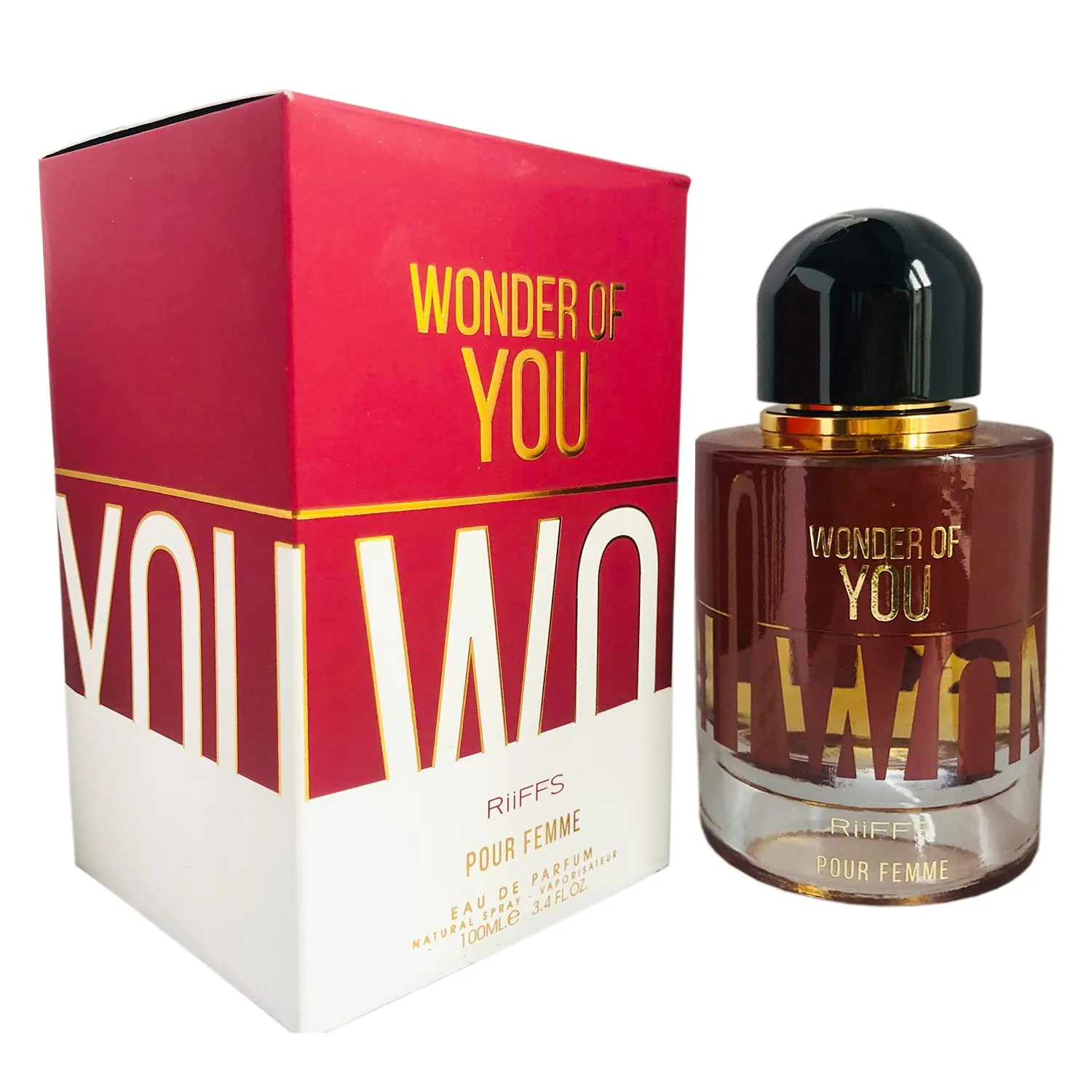 Perfume Riiffs Wonder Of You Rojo Edp 100Ml Mujer Perfume Arabe - Because Its You