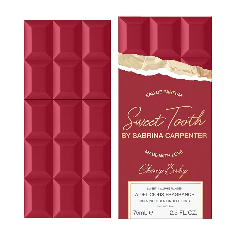 Perfume Sabrina Carpenter Sweeth Tooth Cherry Baby Edp 75ml Mujer - Rojo