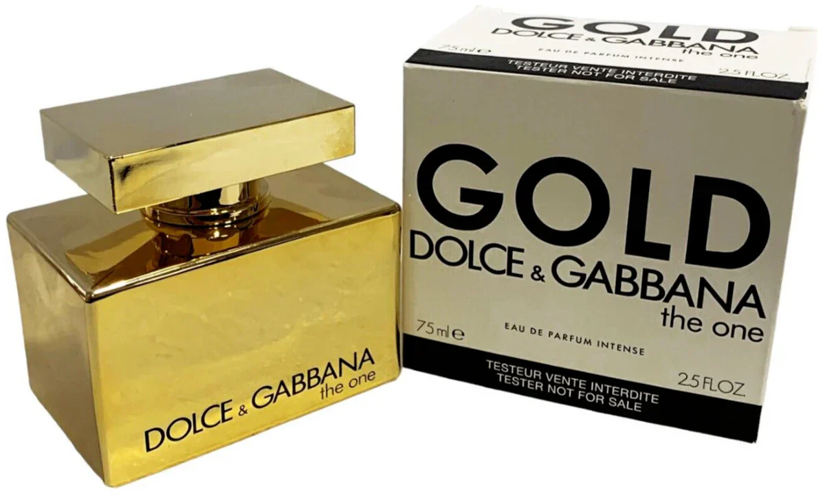 Tester Dolce And Gabbana The One Gold 75Ml Edp Intense Mujer