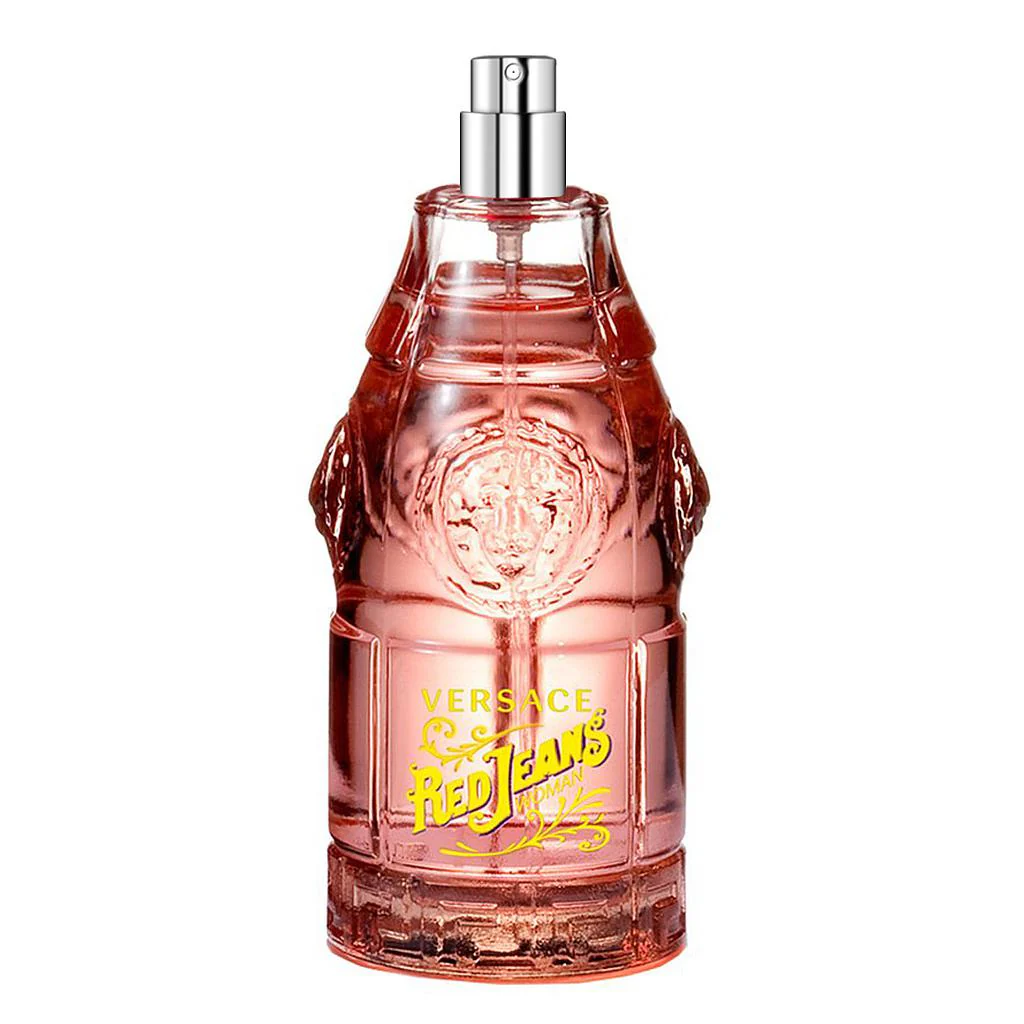 Tester Versace Red Jeans Edt 75ml Mujer